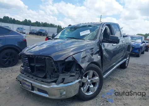 2014 Ram 1500 Big Horn z USA, uszkodzony, nr VIN 1C6RR7LT9ES445349